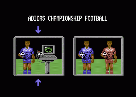 Adidas Championship: Football Screenshot 13 (Commodore 64/128)