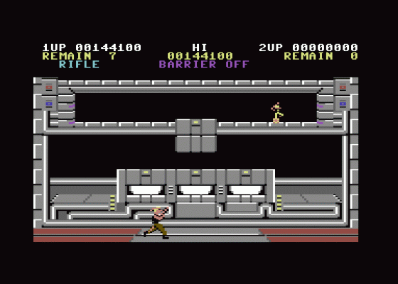 Gryzor Screenshot 5 (Commodore 64/128)