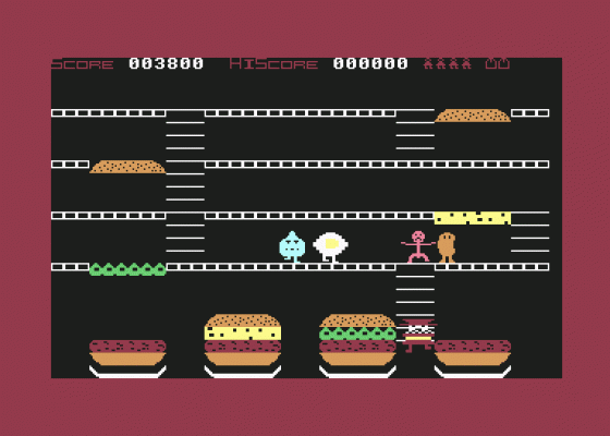 Mr. Wimpy Screenshot 10 (Commodore 64)