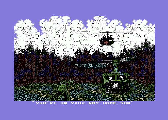 Platoon Screenshot 6 (Commodore 64)