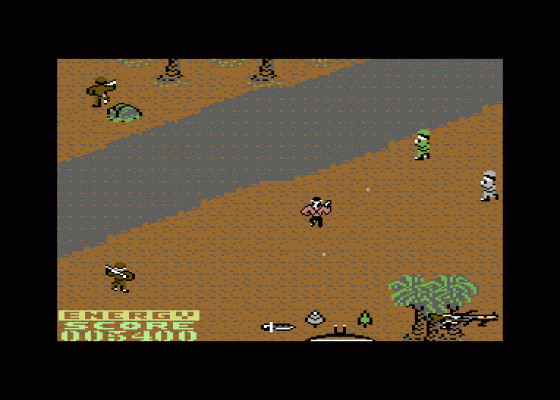 Rambo: First Blood Part 2 Screenshot 5 (Commodore 64/128)