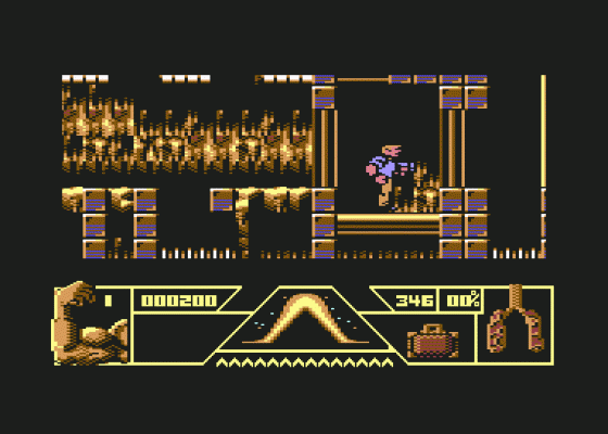 Total Recall Screenshot 17 (Commodore 64/128)