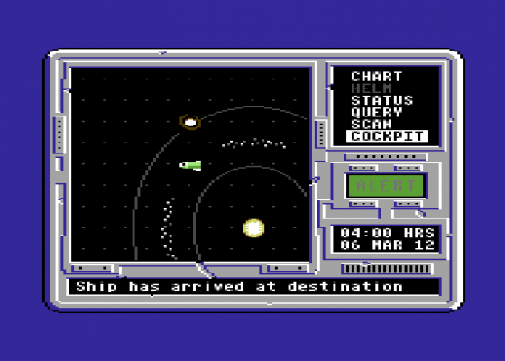 Space Rogue Screenshot 5 (Commodore 64)