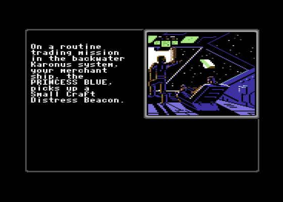 Space Rogue Screenshot 12 (Commodore 64)