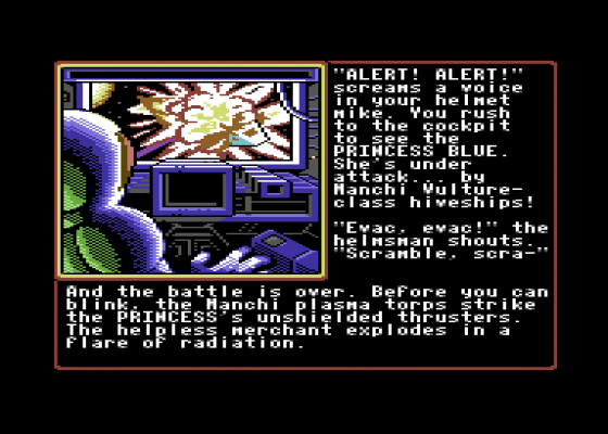 Space Rogue Screenshot 14 (Commodore 64)