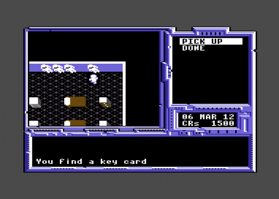 Space Rogue Screenshot 20 (Commodore 64)