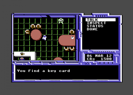 Space Rogue Screenshot 21 (Commodore 64)