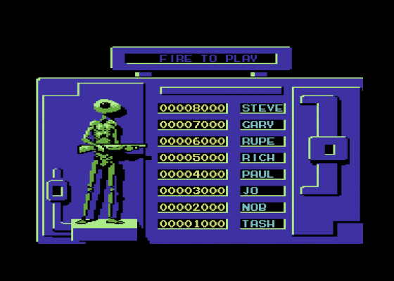 Rimrunner Screenshot 5 (Commodore 64)