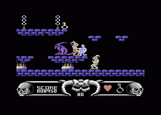 Deadly Evil Screenshot 6 (Commodore 64/128)