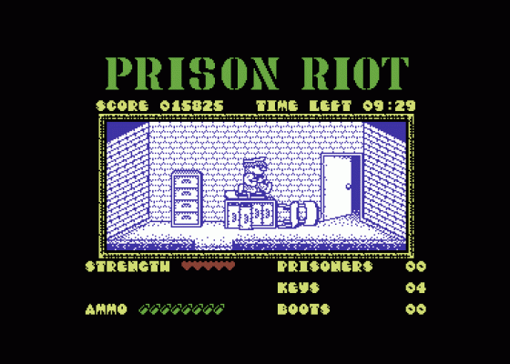 Prison Riot Screenshot 12 (Commodore 64)