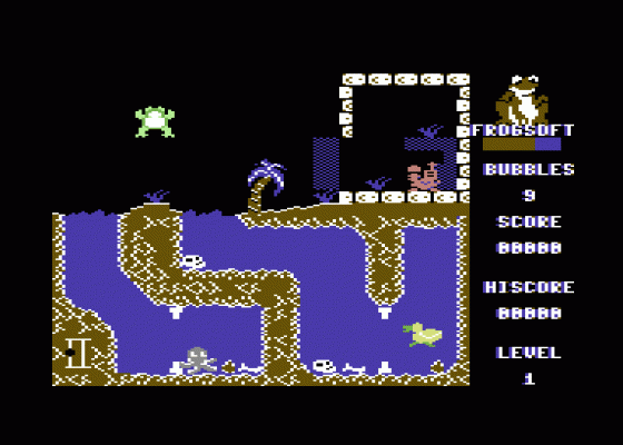 Ronald Rubberduck Screenshot 1 (Commodore 64)