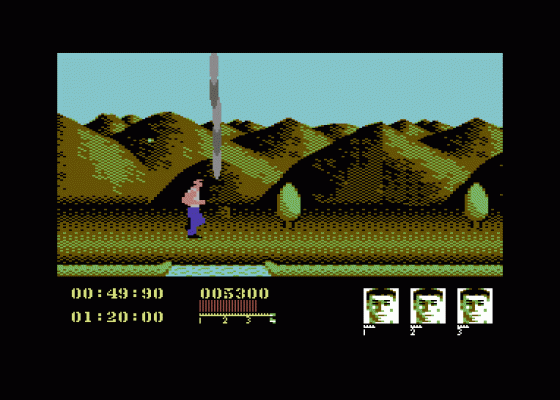 Assault Course Screenshot 5 (Commodore 64)