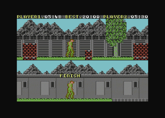 Assault Course Screenshot 16 (Commodore 64)