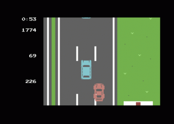 Speeding On The A81 Screenshot 8 (Commodore 64)