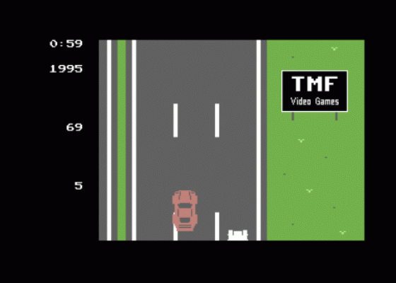 Speeding On The A81 Screenshot 15 (Commodore 64)