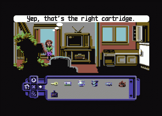 Caren And The Tangled Tentacles Screenshot 14 (Commodore 64)