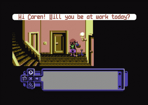 Caren And The Tangled Tentacles Screenshot 17 (Commodore 64)