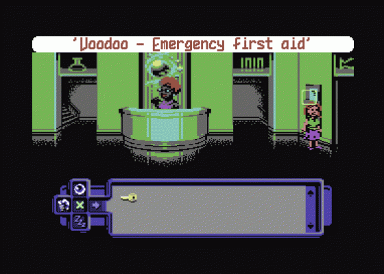 Caren And The Tangled Tentacles Screenshot 21 (Commodore 64)