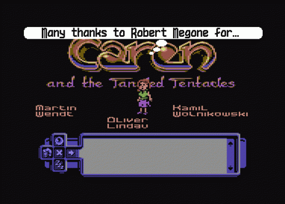 Caren And The Tangled Tentacles Screenshot 37 (Commodore 64)