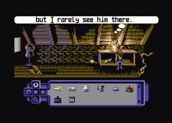 Caren And The Tangled Tentacles Screenshot 59 (Commodore 64)