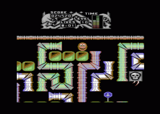 Jim Slim Screenshot 5 (Commodore 64)