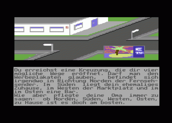 Leisure Suit Leo 2 (German Version) Screenshot 8 (Commodore 64)