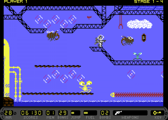 Wormhole Screenshot 6 (Commodore 64/128)