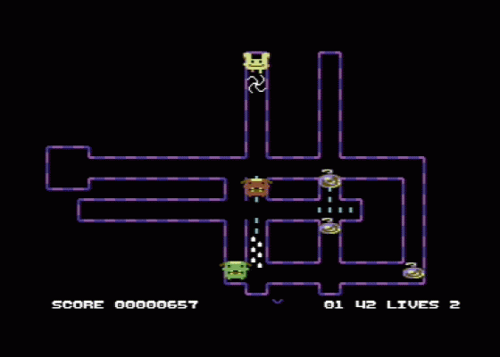 Get 'Em DX Screenshot 12 (Commodore 64/128)