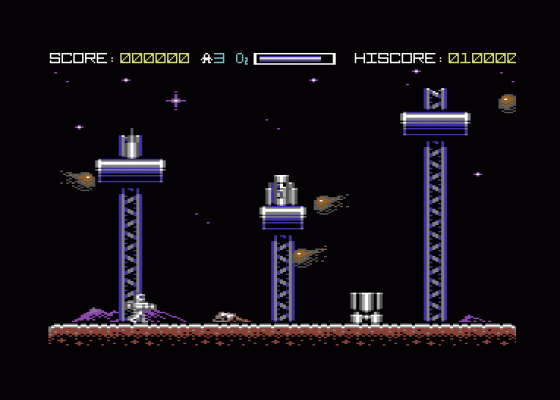 Rocket Smash Ex Screenshot 9 (Commodore 64/128)