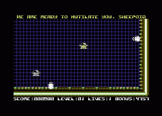 Sheepoid Screenshot 16 (Commodore 64)