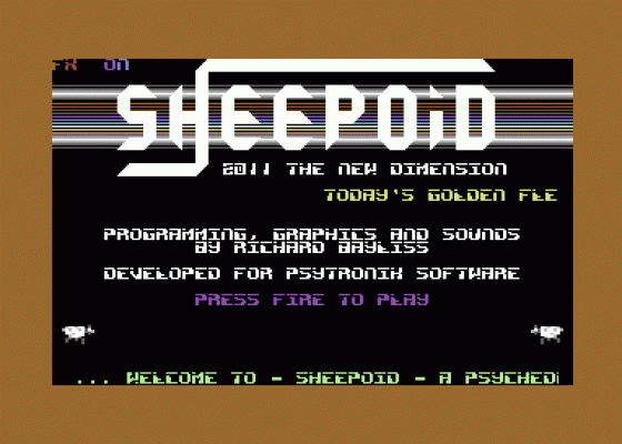 Sheepoid Screenshot 19 (Commodore 64)