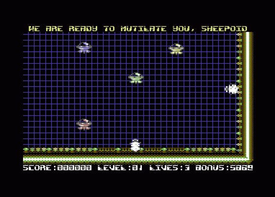 Sheepoid Screenshot 20 (Commodore 64/128)