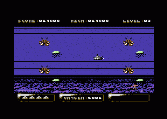 Sub Hunter Screenshot 5 (Commodore 64/128)