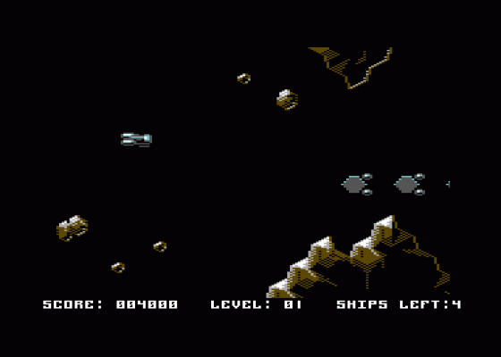 X-Force Screenshot 8 (Commodore 64/128)