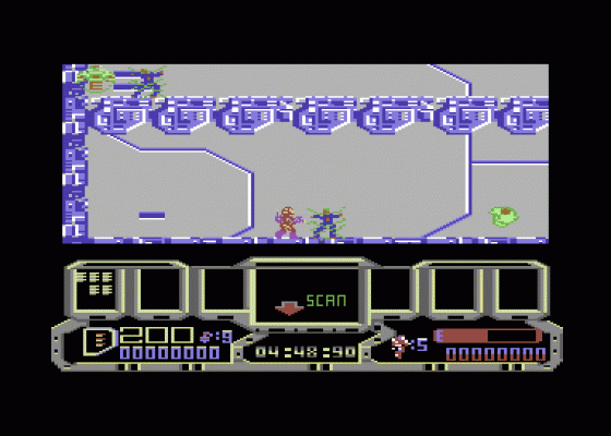 X Terminator Screenshot 1 (Commodore 64/128)