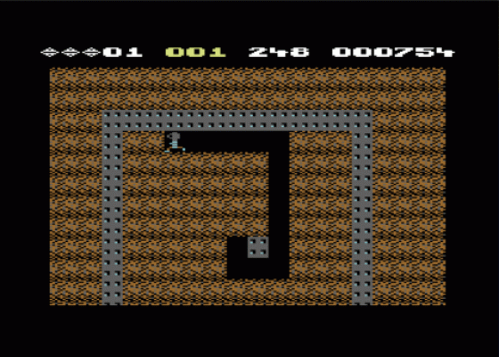 Boulder Dash Senior Screenshot 5 (Commodore 64/128)