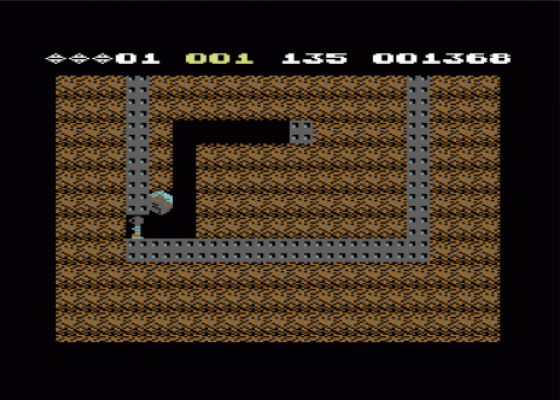 Boulder Dash Senior Screenshot 7 (Commodore 64/128)