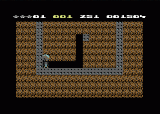 Boulder Dash Senior Screenshot 8 (Commodore 64/128)