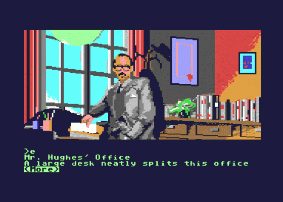 Corruption Screenshot 11 (Commodore 64/128)