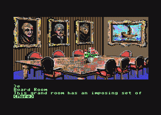 Corruption Screenshot 13 (Commodore 64/128)