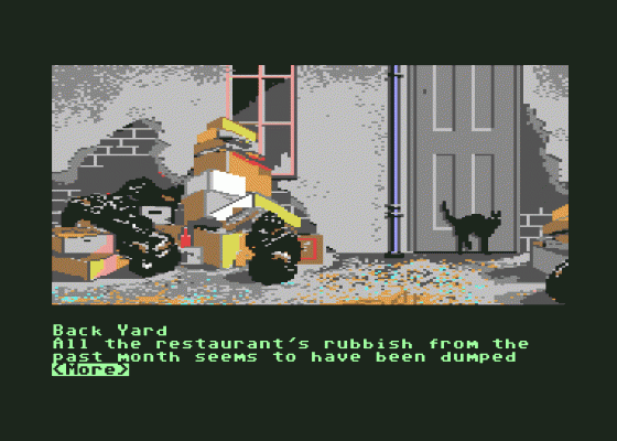 Corruption Screenshot 20 (Commodore 64/128)