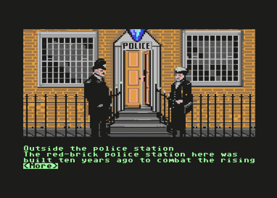 Corruption Screenshot 25 (Commodore 64/128)