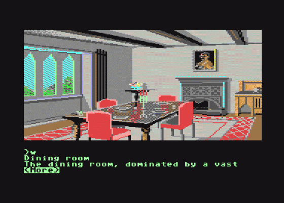 Jinxter Screenshot 12 (Commodore 64/128)