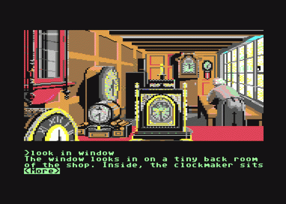 Jinxter Screenshot 20 (Commodore 64/128)