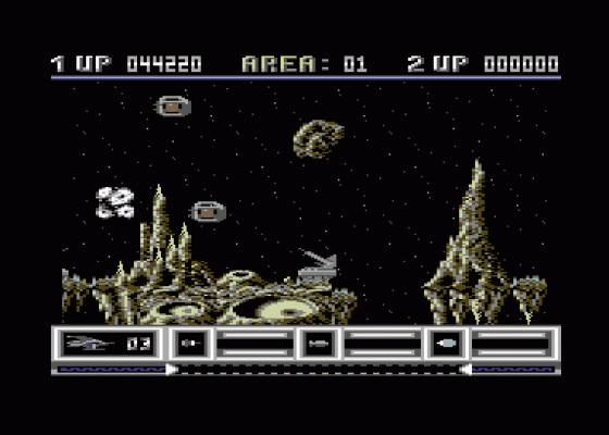 Katakis Screenshot 15 (Commodore 64/128)