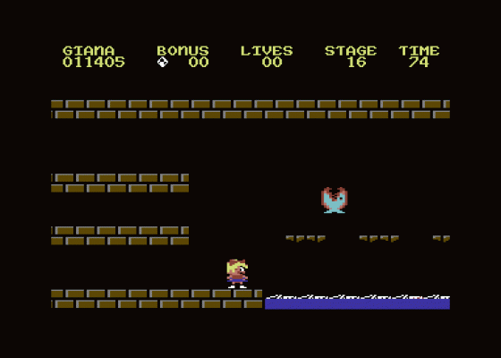 The Great Giana Sisters Screenshot 13 (Commodore 64/128)