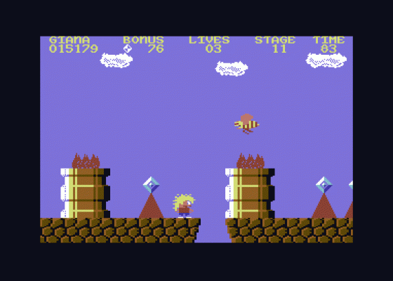 The Great Giana Sisters Screenshot 19 (Commodore 64/128)