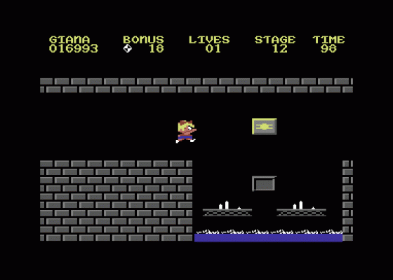 The Great Giana Sisters Screenshot 20 (Commodore 64/128)