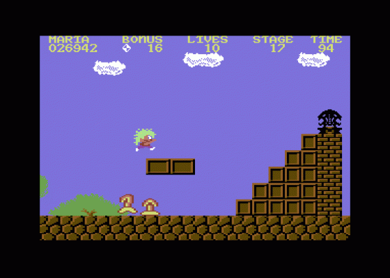 The Great Giana Sisters Screenshot 22 (Commodore 64/128)