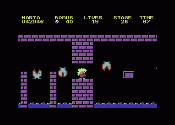 The Great Giana Sisters Screenshot 25 (Commodore 64/128)